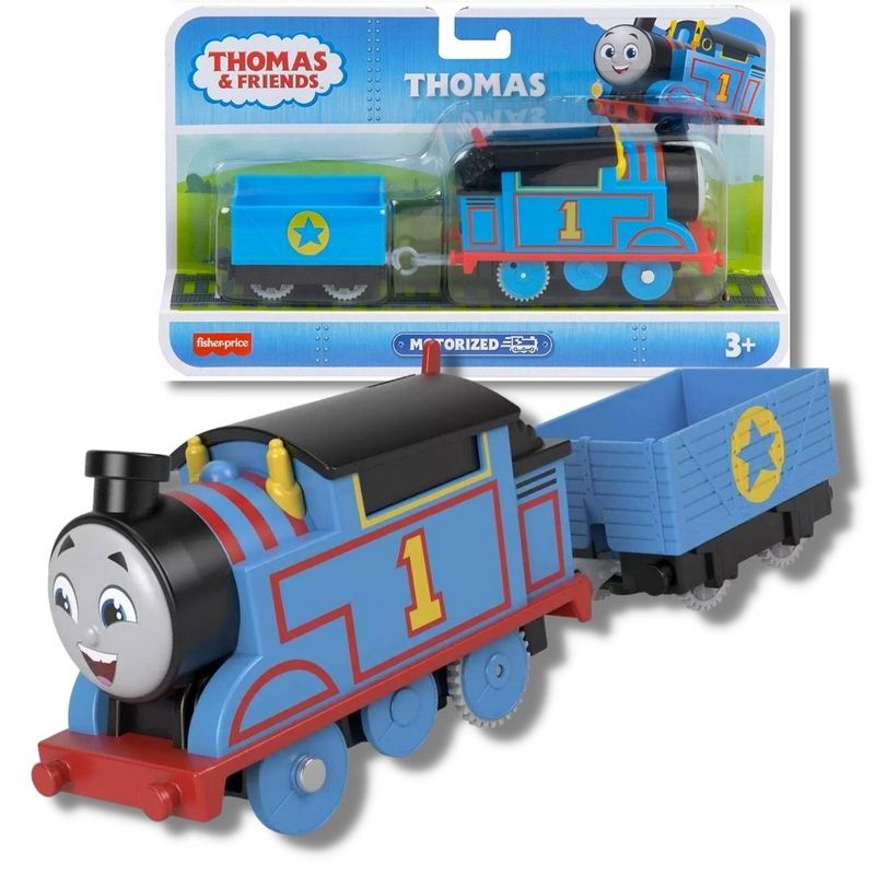 Thomas e Seus Amigos Trenzinho Thomas Motorizado 20cm Mattel - Ri Happy